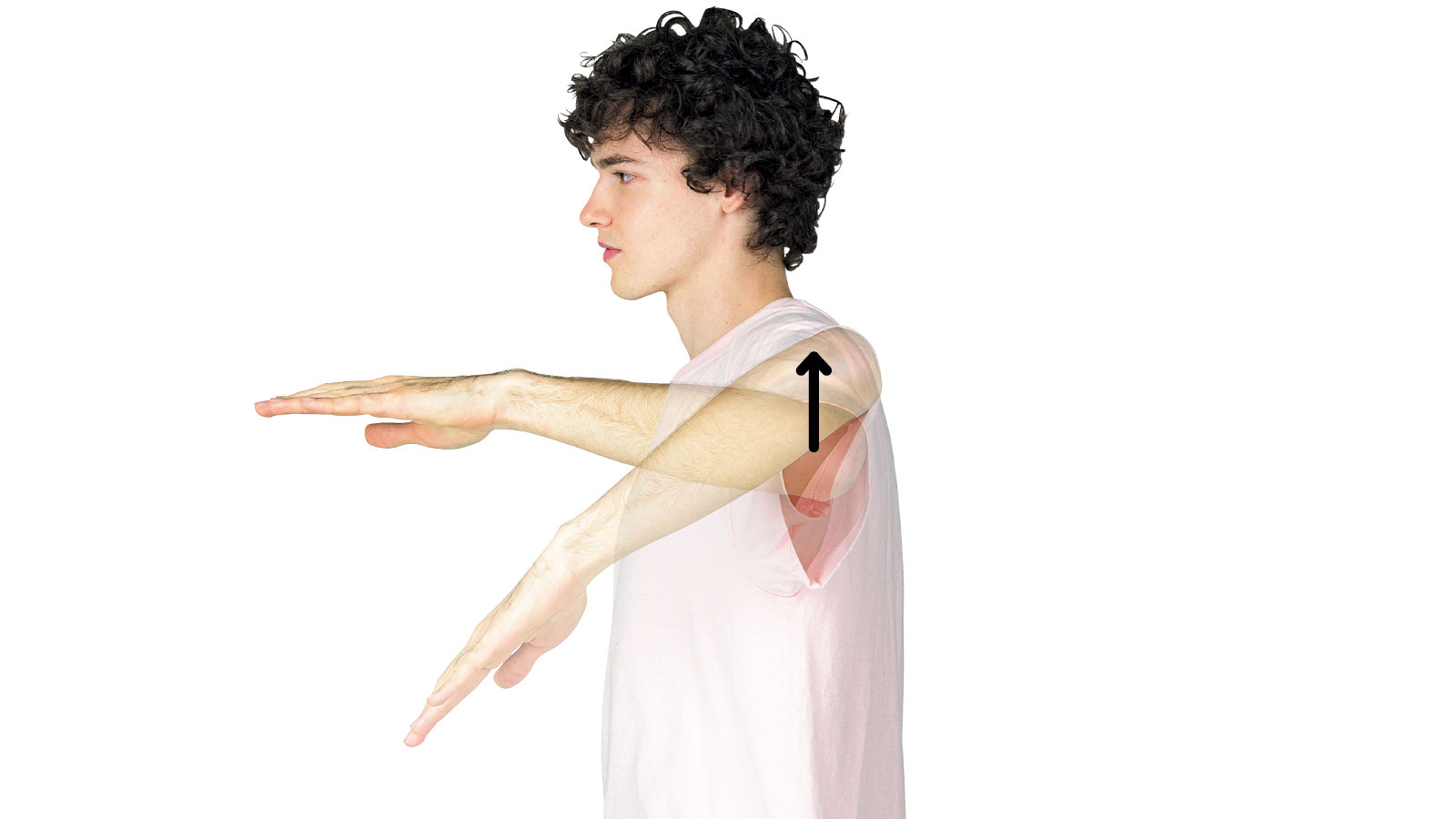 肩の外旋筋 可動域チェック