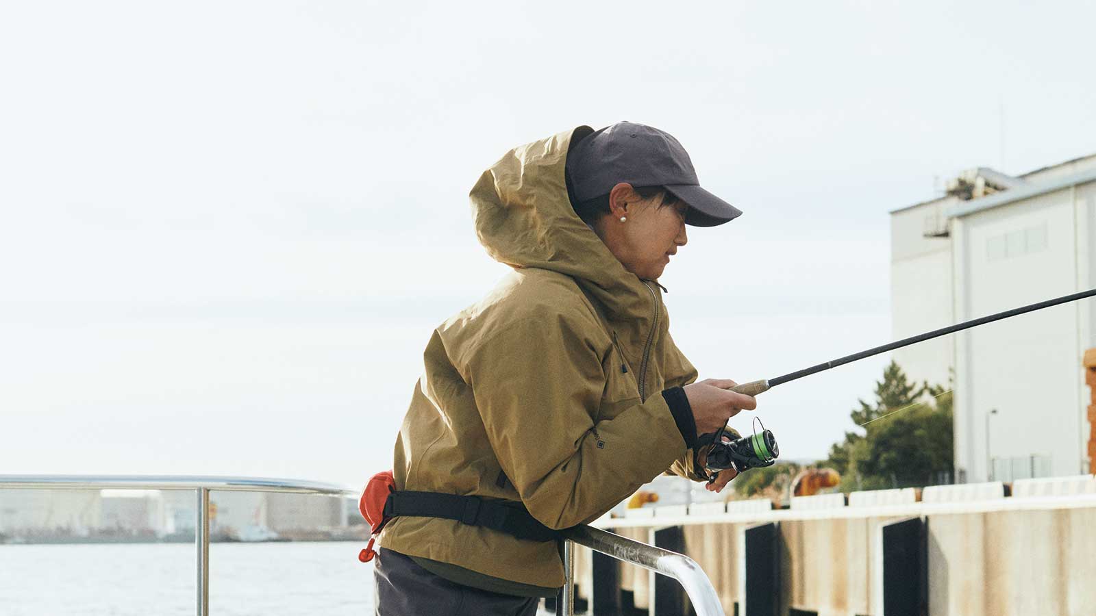 福島和可菜 タレント、釣り人 船釣り
