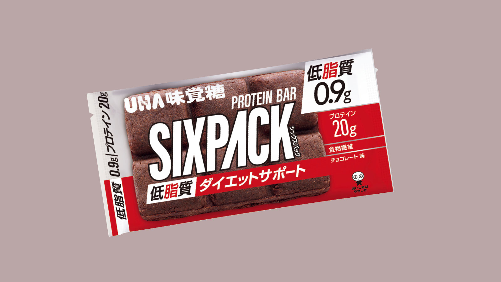 SIXPACK プロテインバー チョコレート味（低脂質）