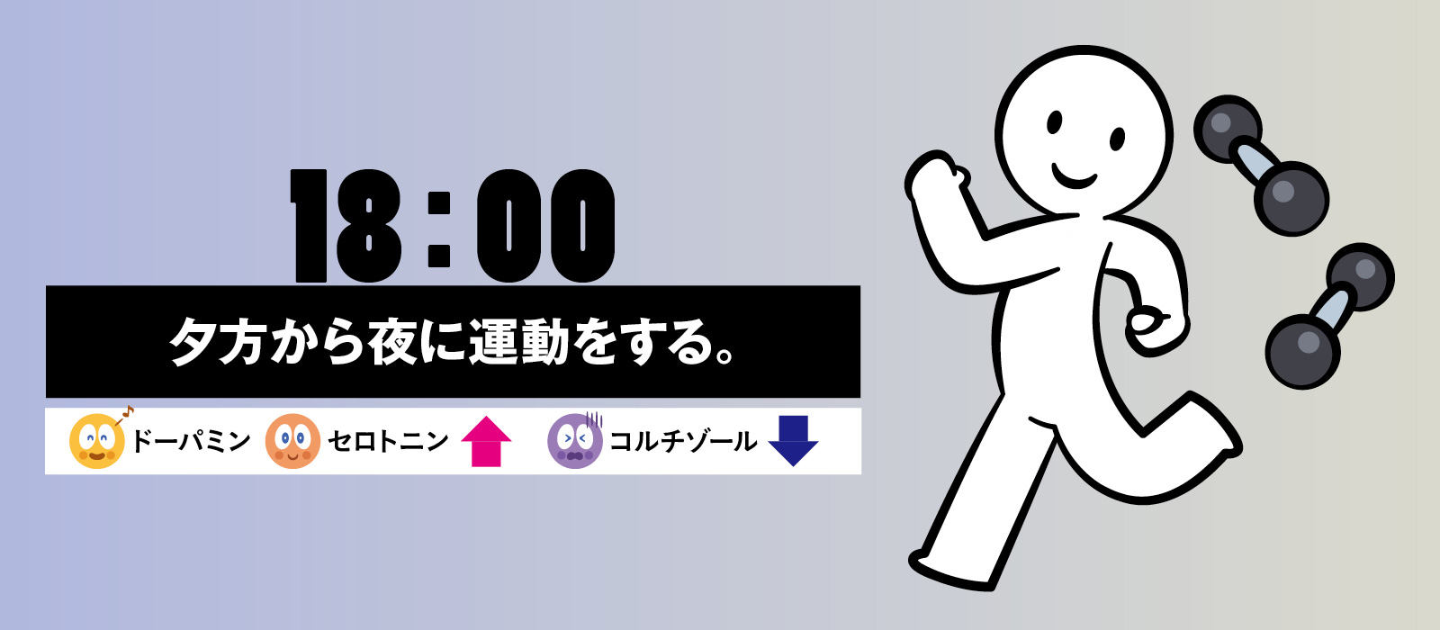 運動がメンタルを強化して疲れた脳をリセット