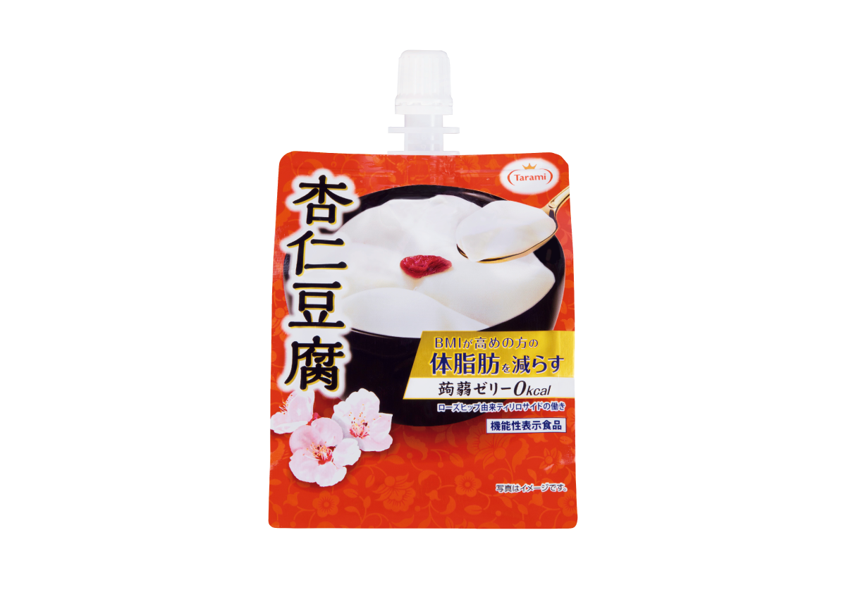 Tarami 体脂肪を減らす　蒟蒻ゼリー 0kcal 　杏仁豆腐