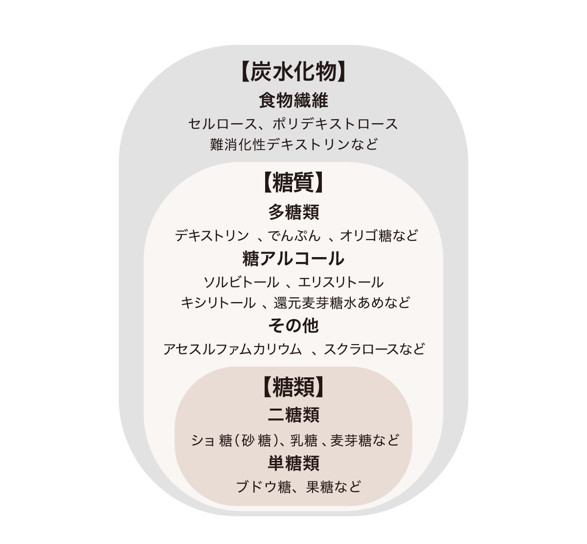 タンパク質・糖類とは？