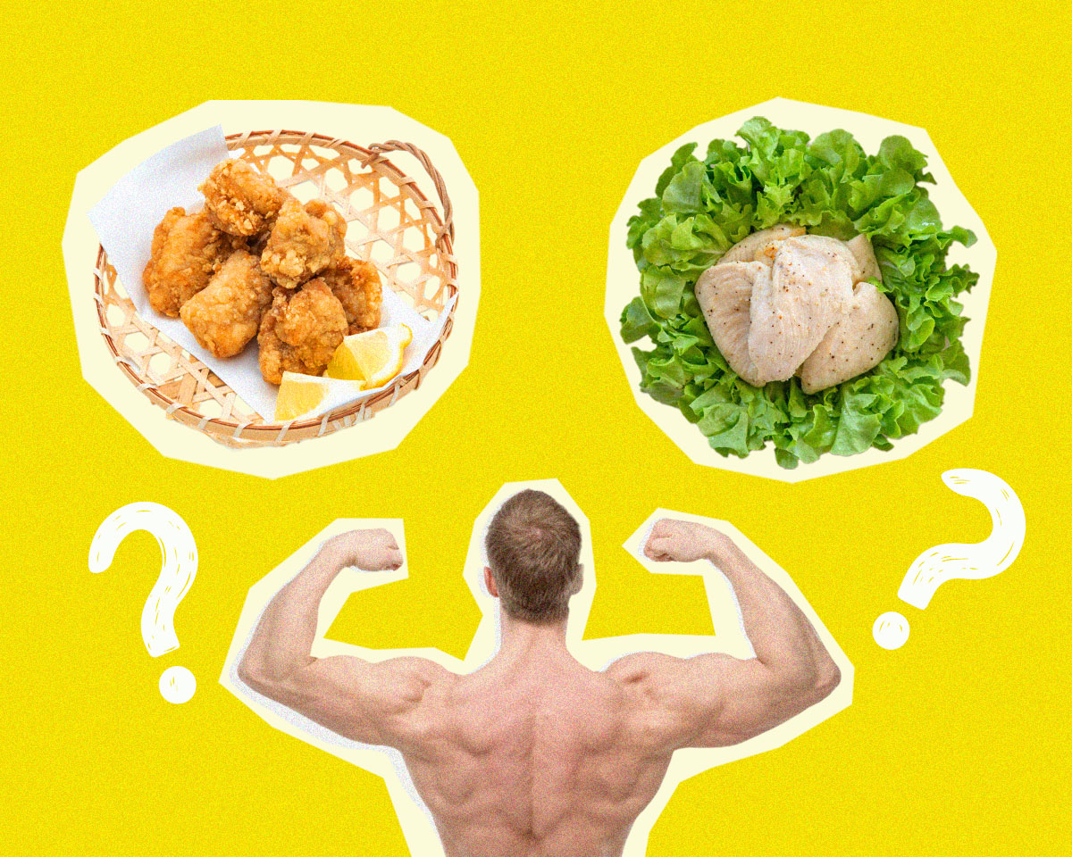 サラダチキンより唐揚げが血糖値を抑える食事の選び方クイズ。