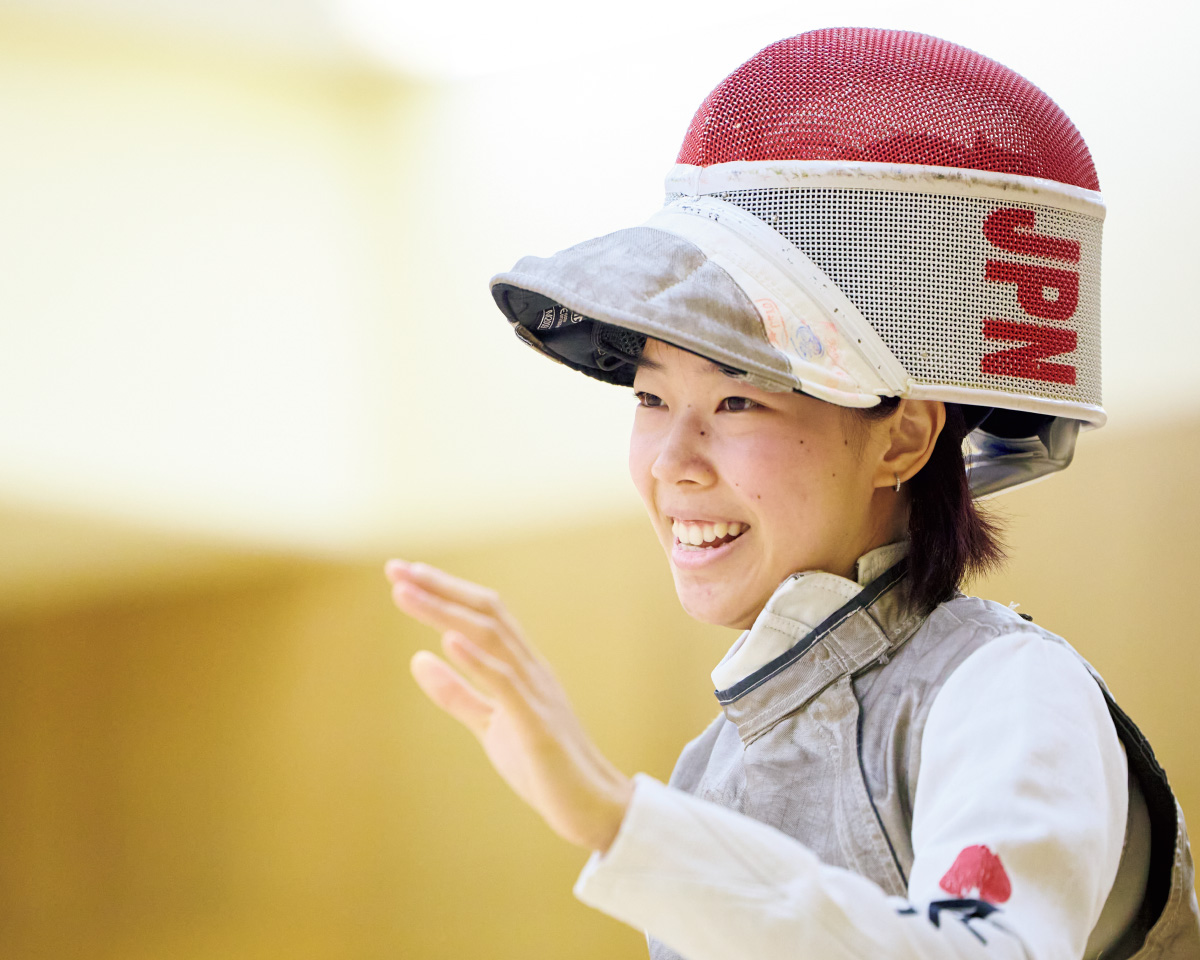 長瀬凛乃（フェンシング）「2回のチャンス、 モノにできれば理想」