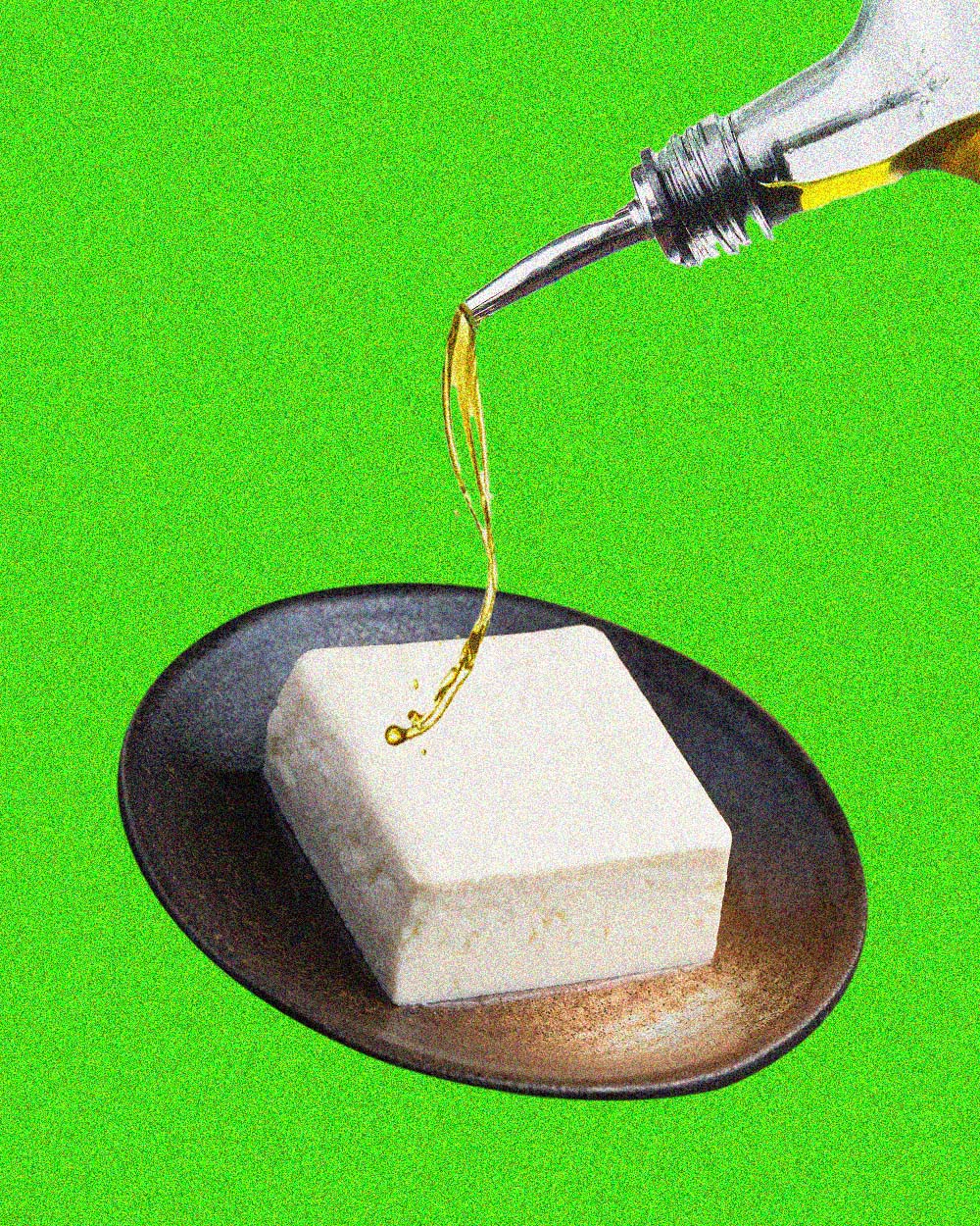 豆腐にオリーブオイルで脱・高血圧。