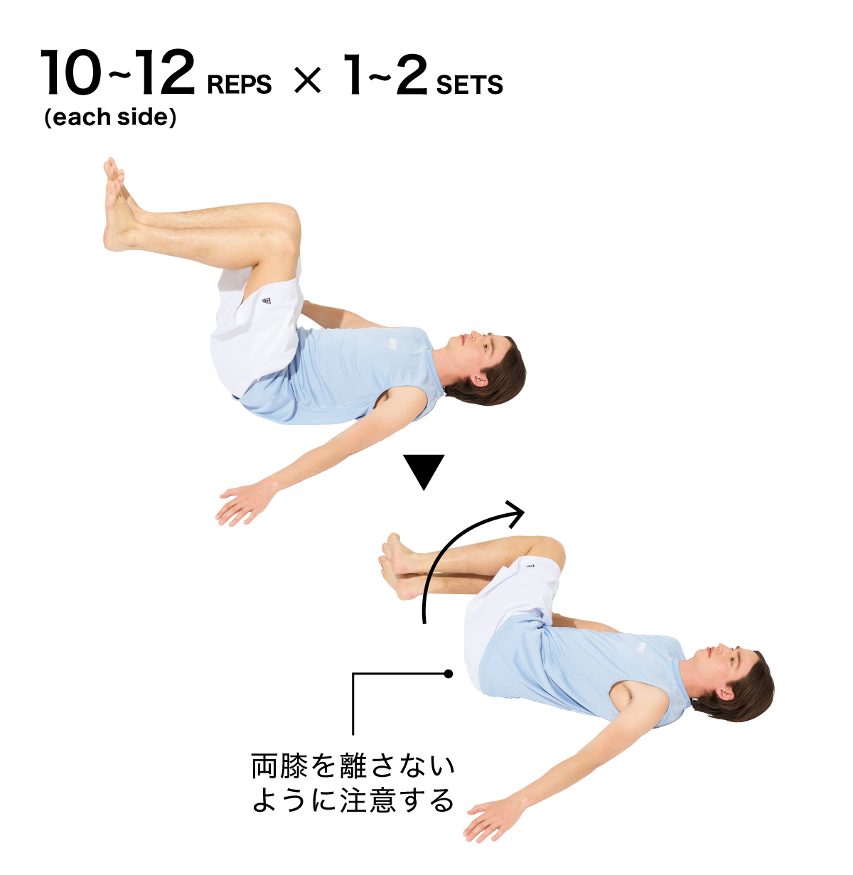 体幹の動的ストレッチ