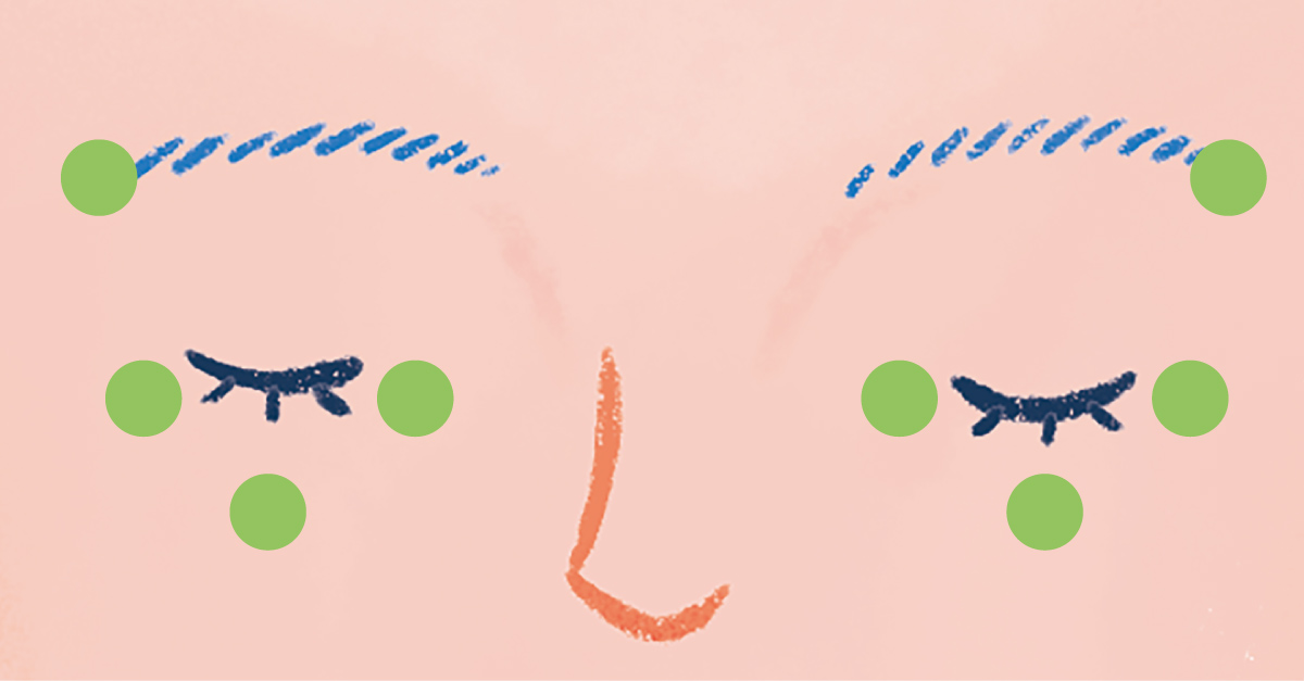 目のツボ