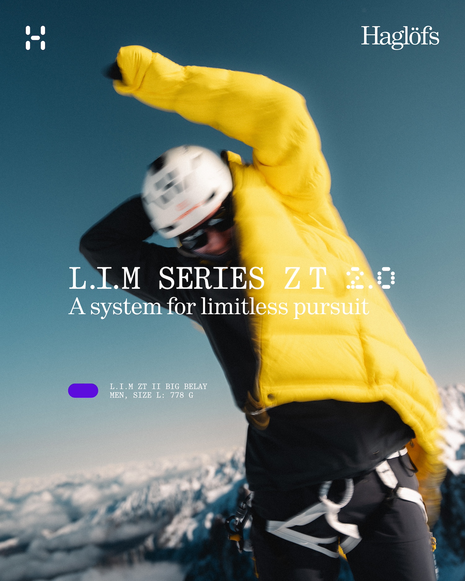 アウトドアブランド〈ホグロフス〉が、ブランド初のアーカイブ展と新作ギア『L.I.M ZT 2.0』のPOP-UPを原宿にて開催。