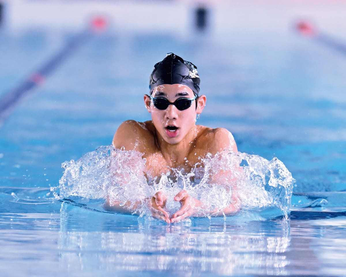 村佐達也　水泳