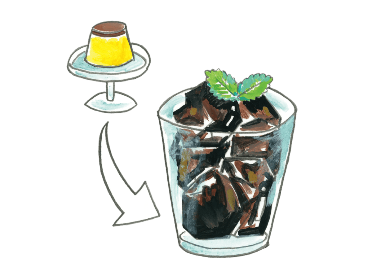 同じぷるぷる食感でも白と黒では大いに異なる