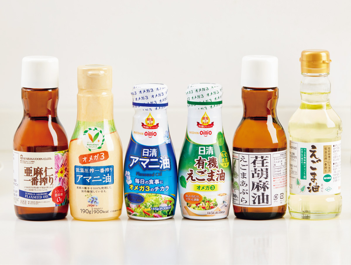 メジャーなα-リノレン酸たち