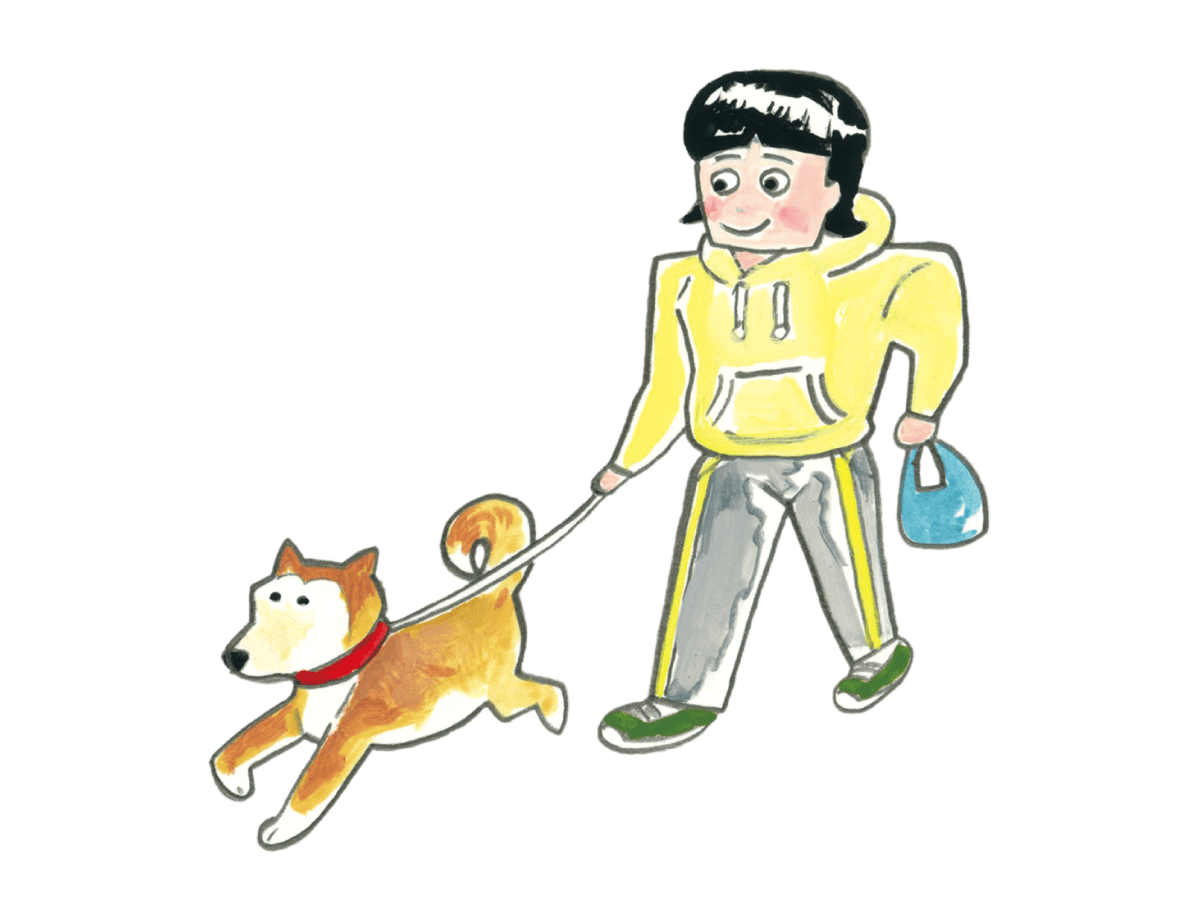 小型犬でも大型犬でも散歩を毎日の習慣に