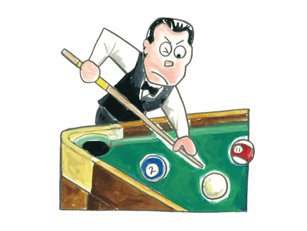 ビリヤード1ゲームなら200kcalいけるかも