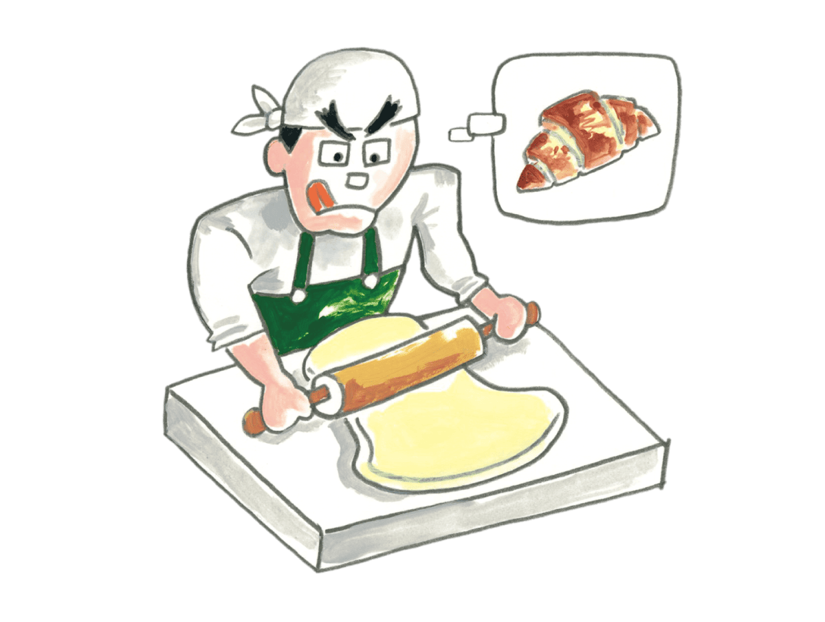 小麦粉との格闘、パン作りに専念する