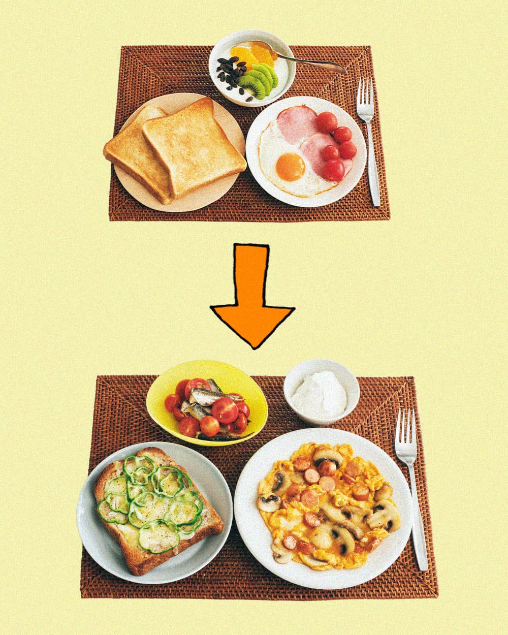 1日の計は朝のオイルファーストにあり。