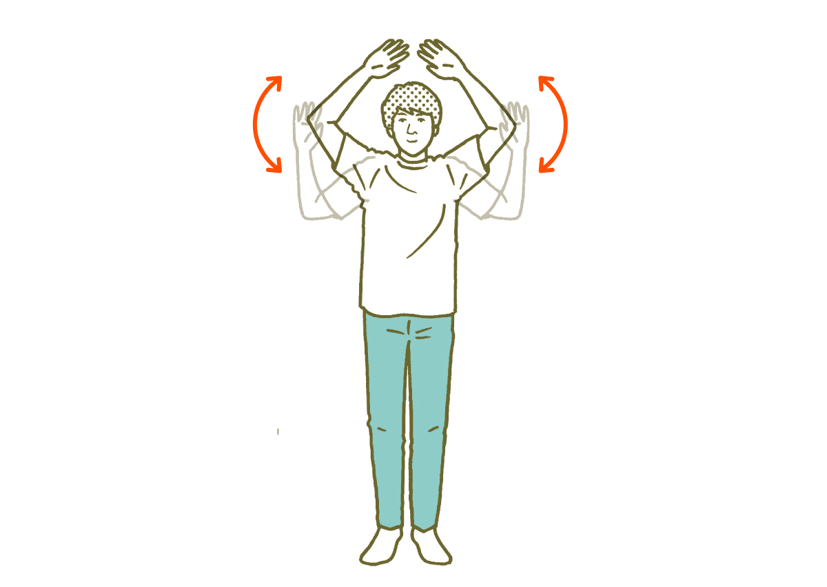 息切れ 動ストレッチ