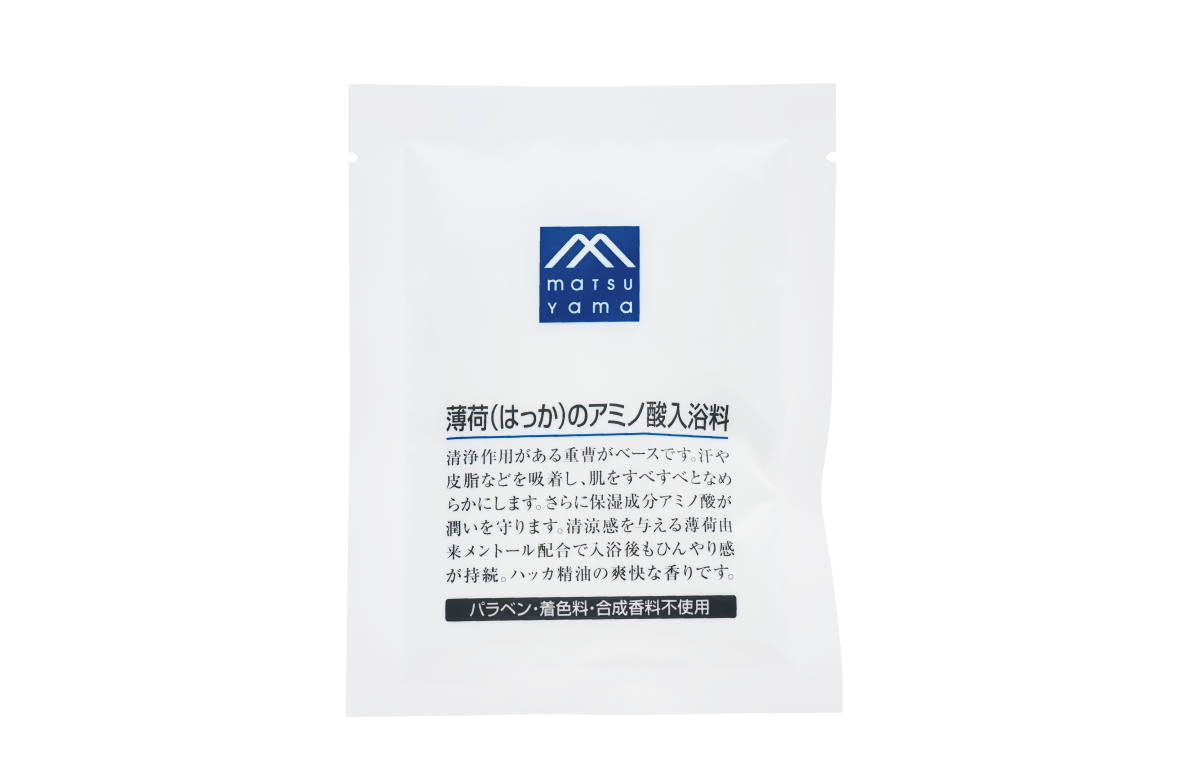 《薄荷のアミノ酸入浴料》