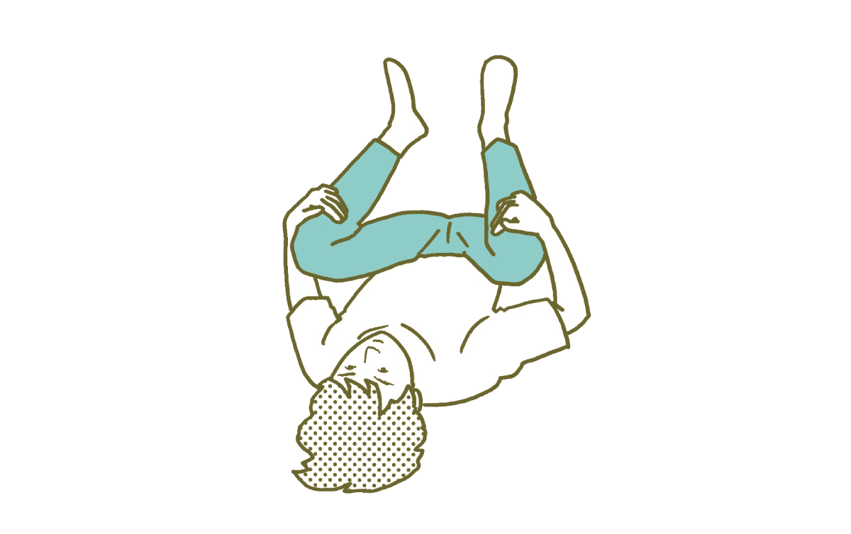 股関節痛静ストレッチ