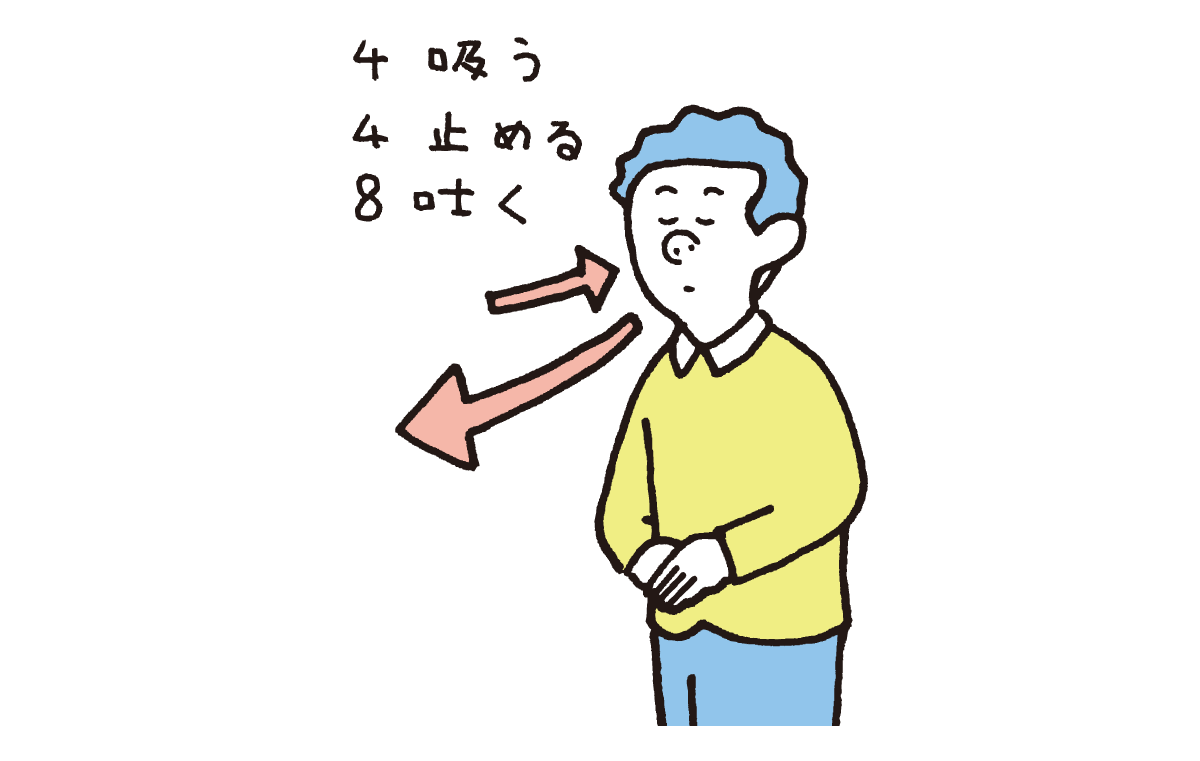 マインドフルネス 4・4・8深呼吸