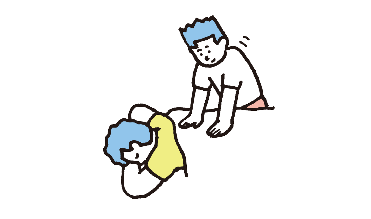 マッサージを受ける