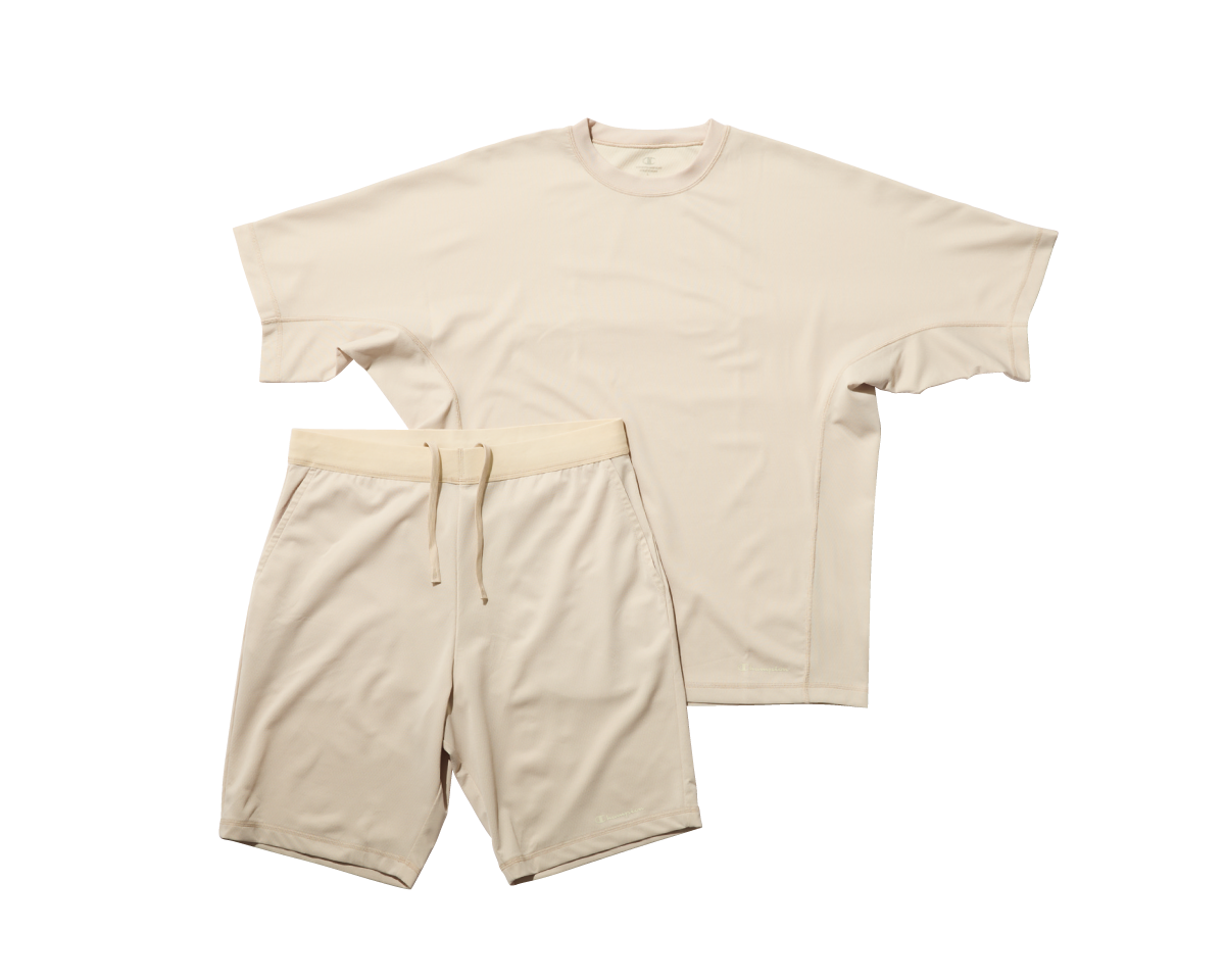 限界まで追い込んだカラダを整える。〈Champion〉のリカバリーウェア。