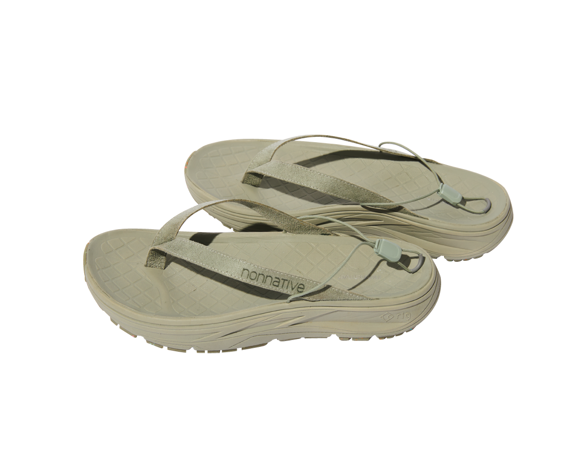 ギアすぎない、毎日履けるデザイン。〈rig FOOTWEAR × nonnative〉のサンダル。