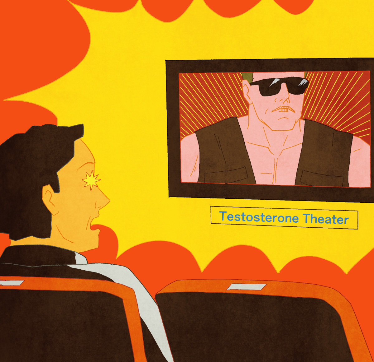 アクション映画を観ると男らしさを取り戻せる