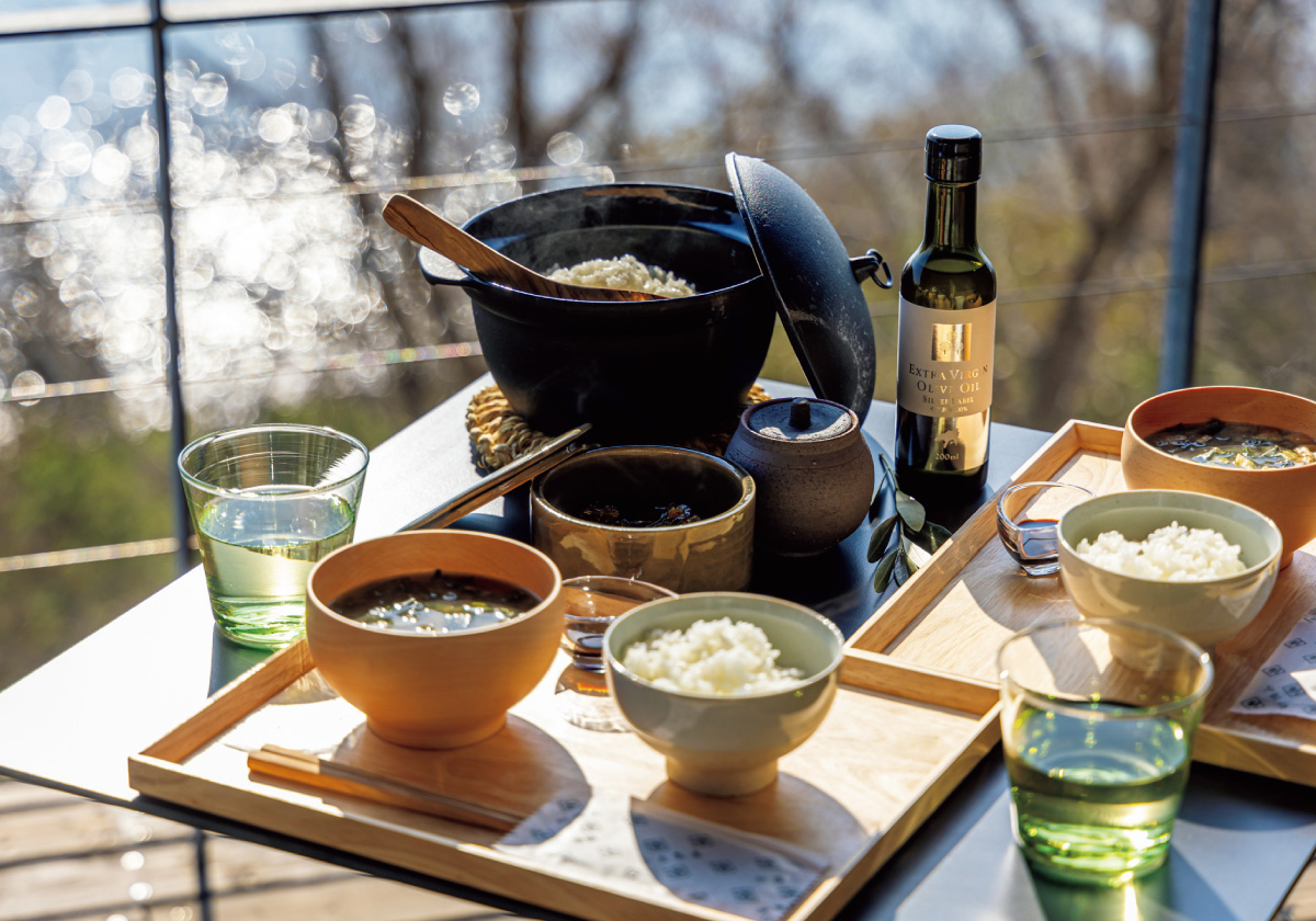 〈千年オリーブテラスfor your wellness〉