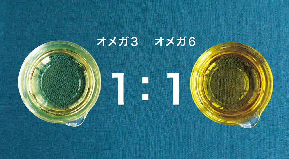 オメガ3:オメガ6