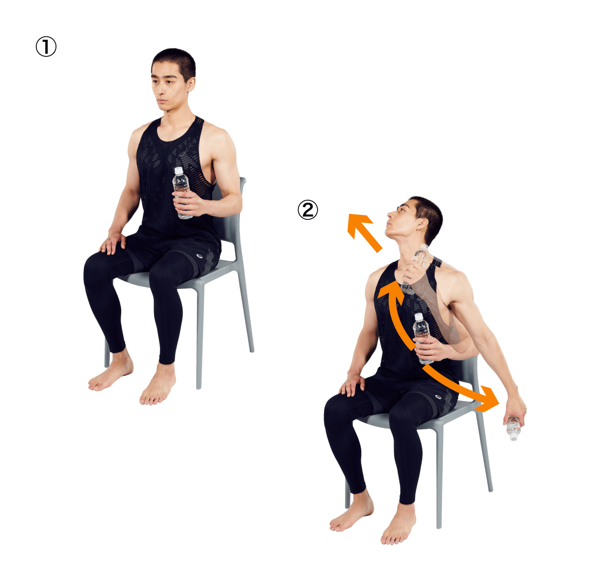 首・動ストレッチ