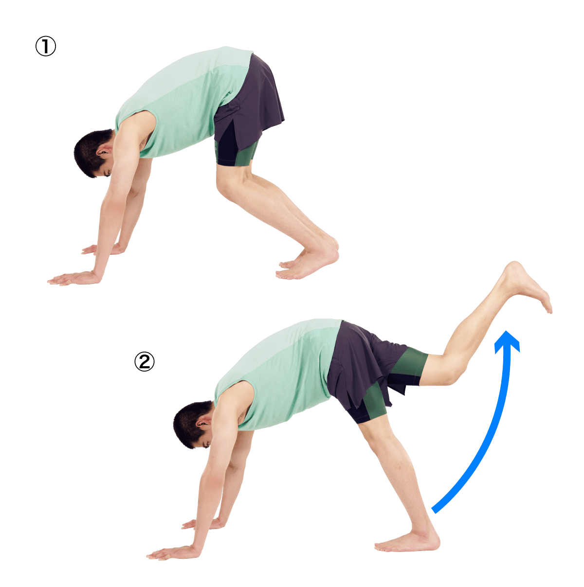 ふくらはぎ静ストレッチ