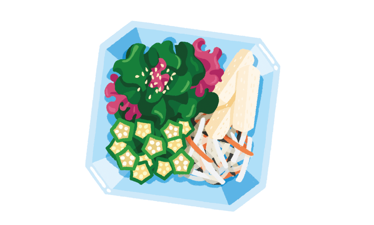 ネバネバ海藻サラダ