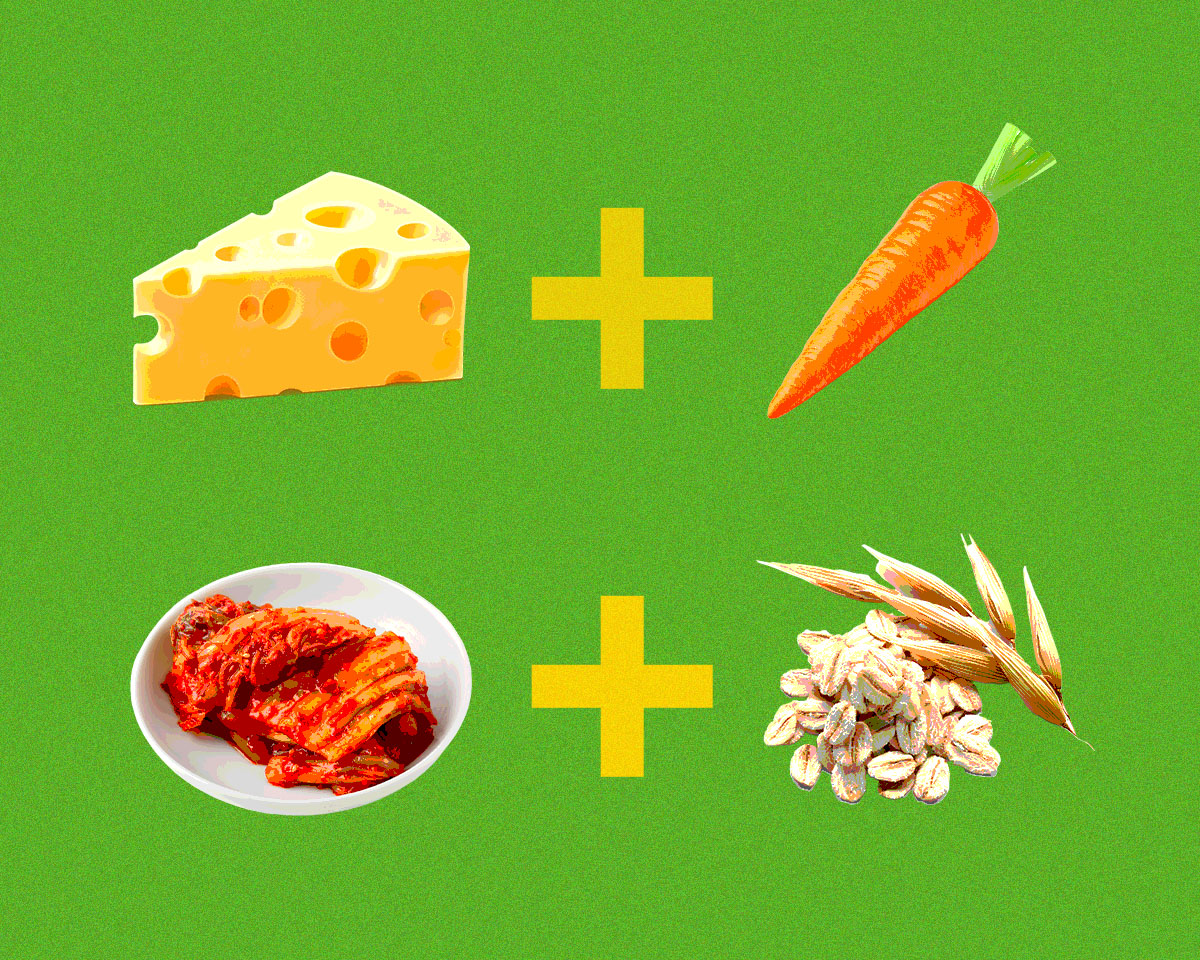 腸活食材の賢い組み合わせ方。