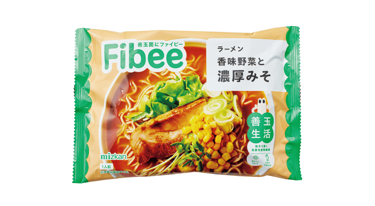 〈Fibee〉ラーメン 香味野菜と濃厚みそ