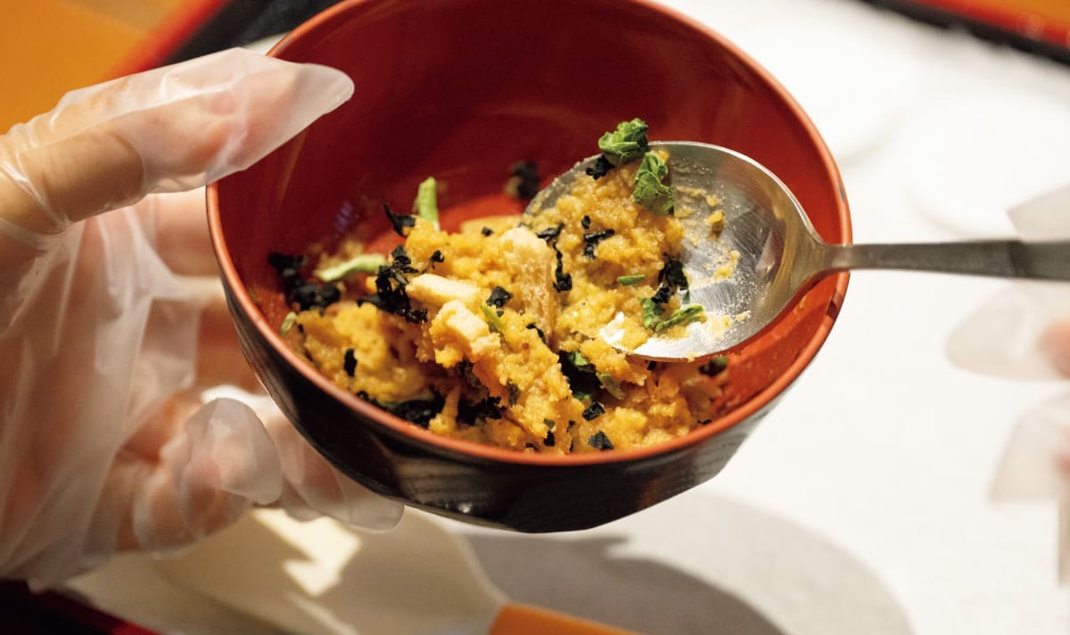 味噌ボール作り