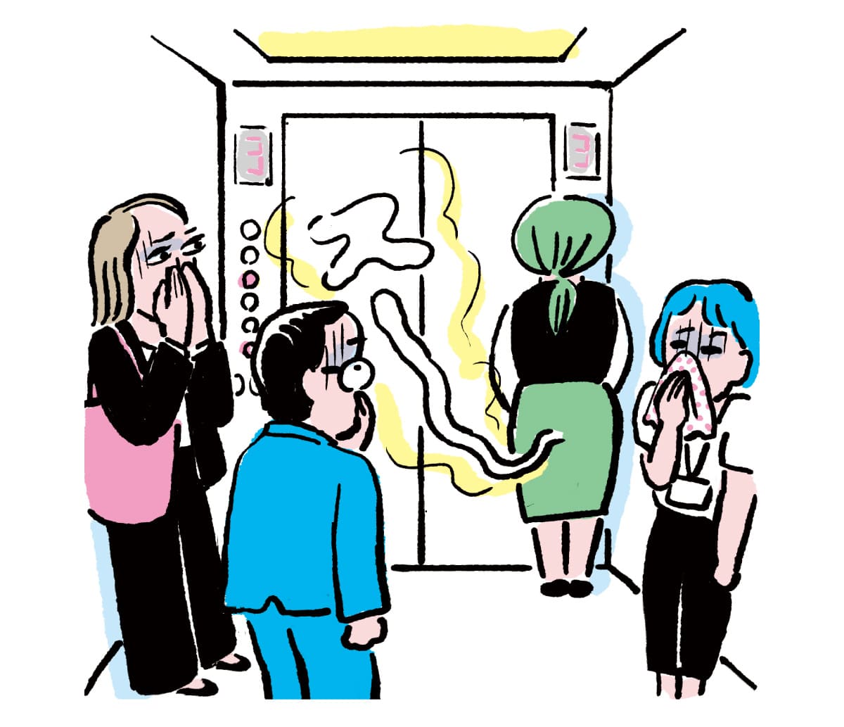 密室での無音砲は罪深き行為だ。