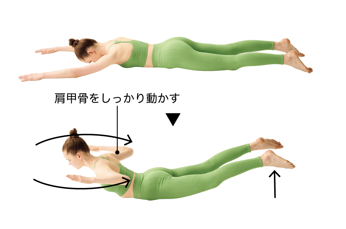 Wバックエクステンション