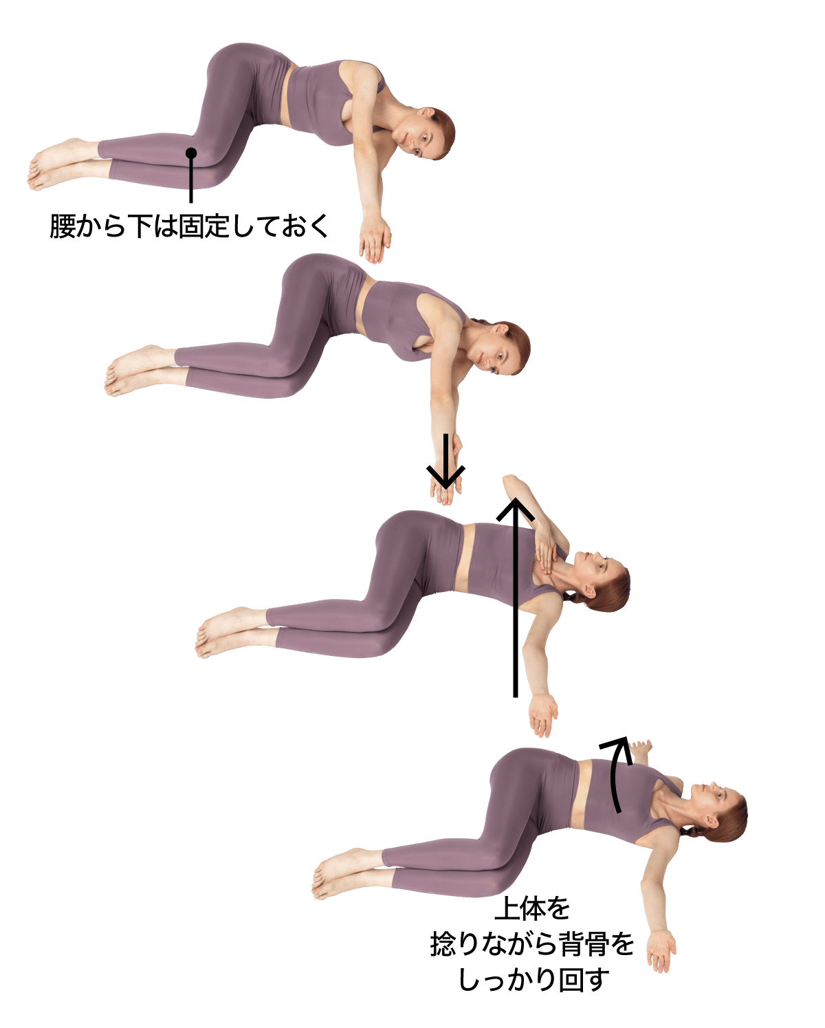 横向きローテーション