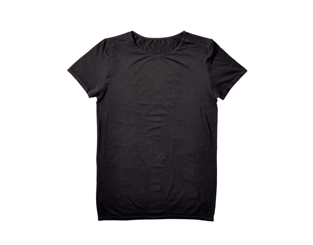 〈DERIT TECH〉機能性インナーウェア クルーネック 半袖シャツ｜