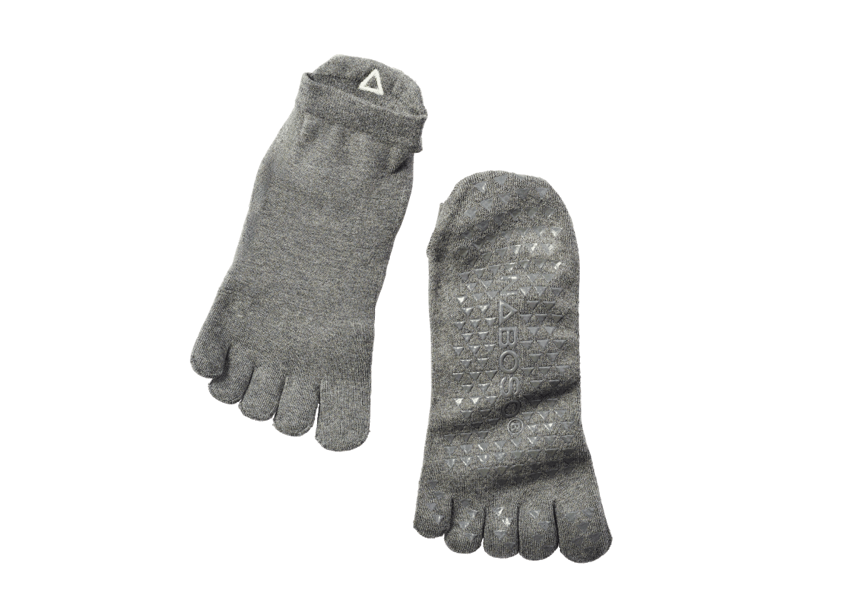 〈naboso〉5本指ソックス グリップ付