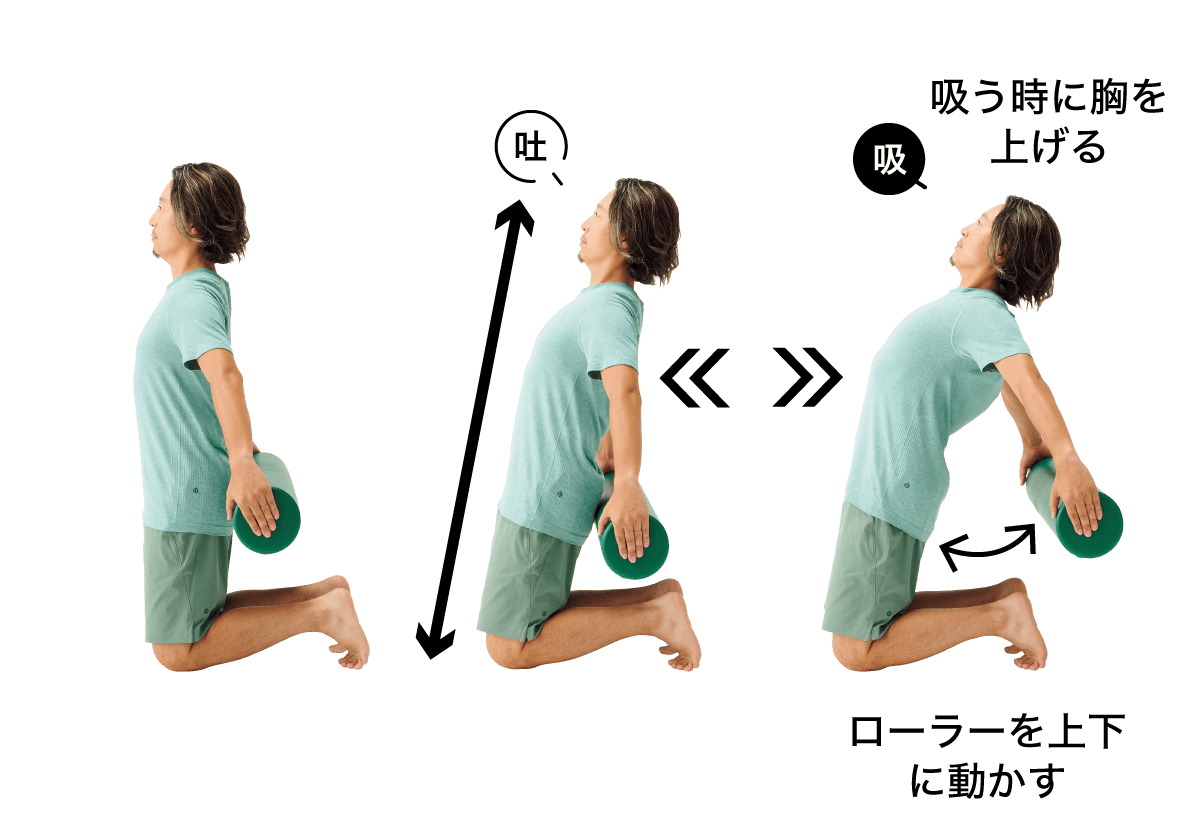 ヒンジバック／ダート（5回×1セット）