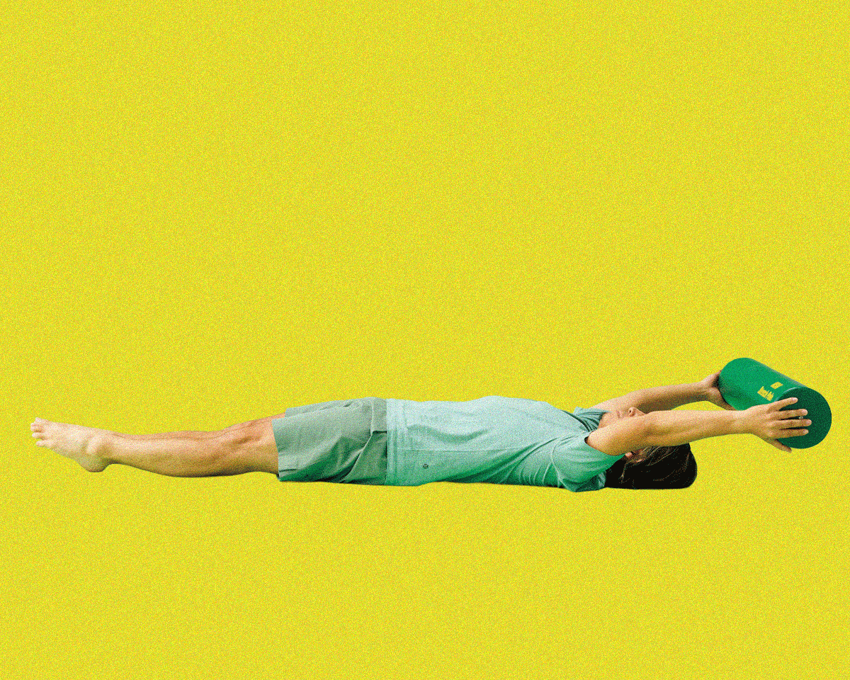 フォームローラー、こう使えばマシンピラティスみたい！