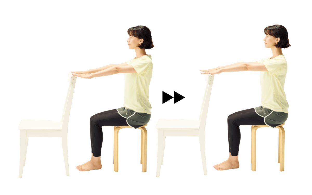 前鋸筋｜腕だけ前に押し出せる動き