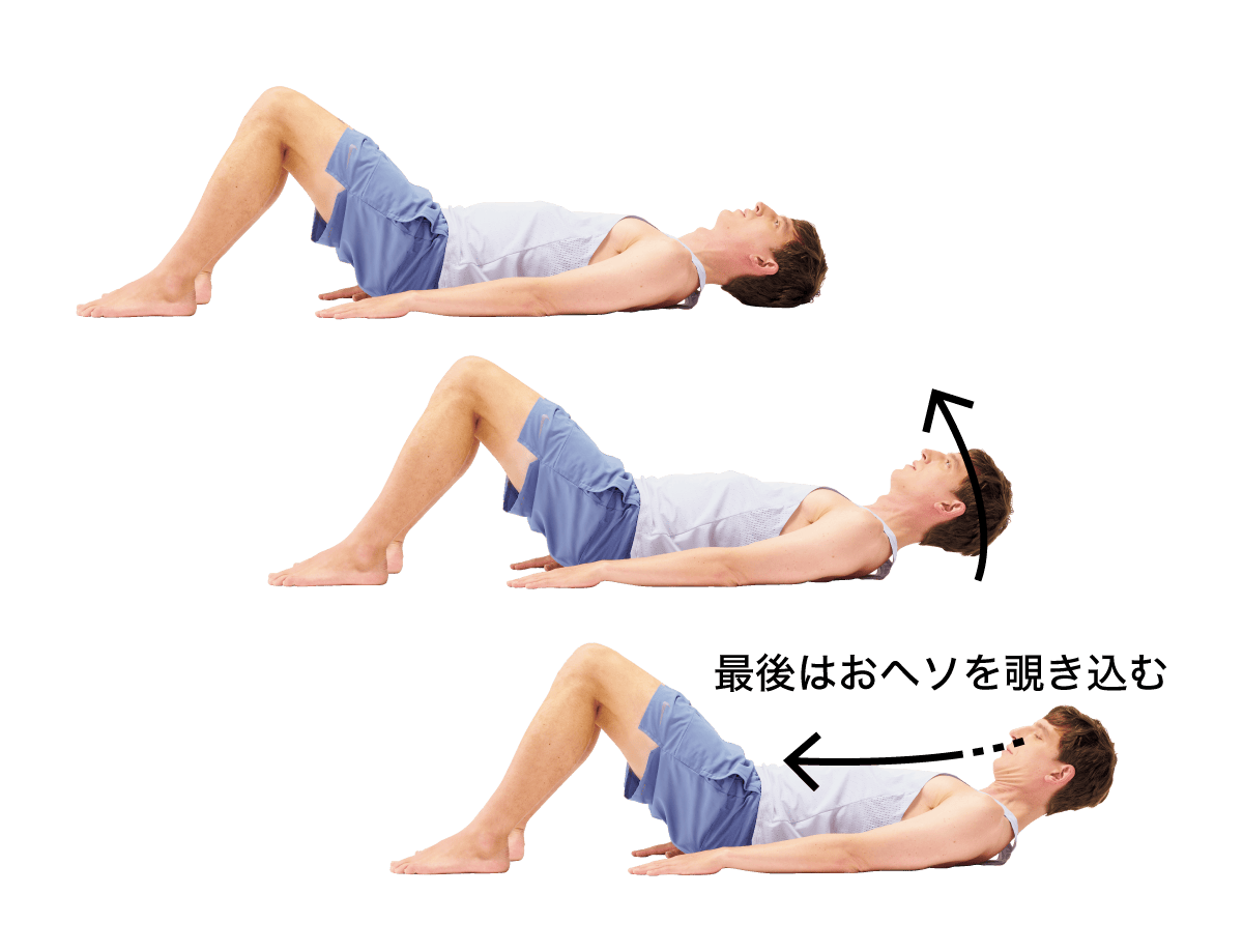 ライイング ネックフレクション