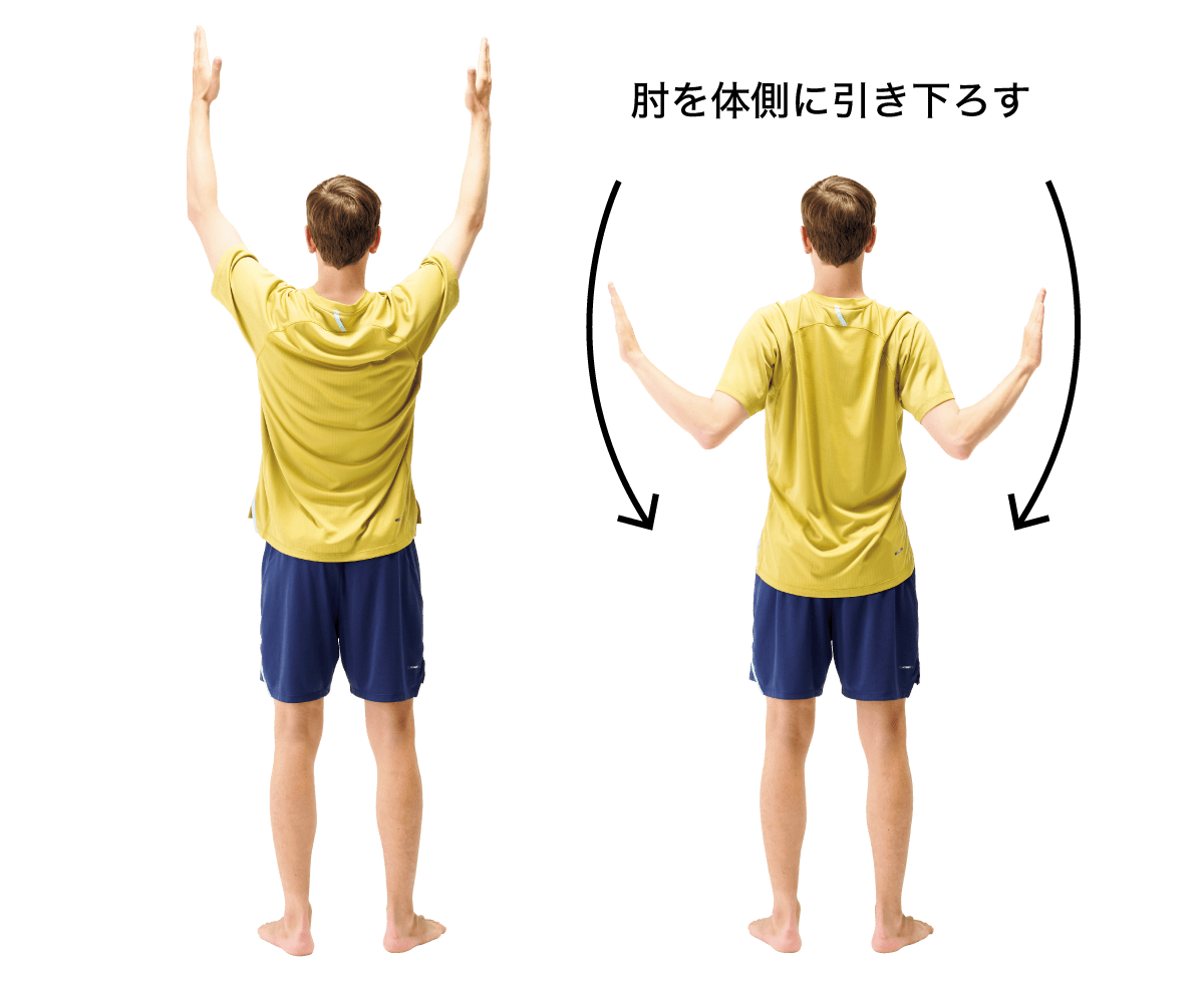 【菱形筋エクササイズ】スキャプラスクイーズ