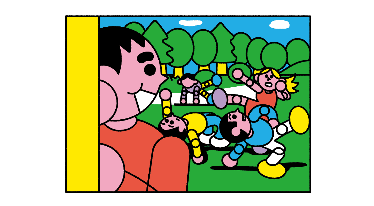 だるまさんが転んだ