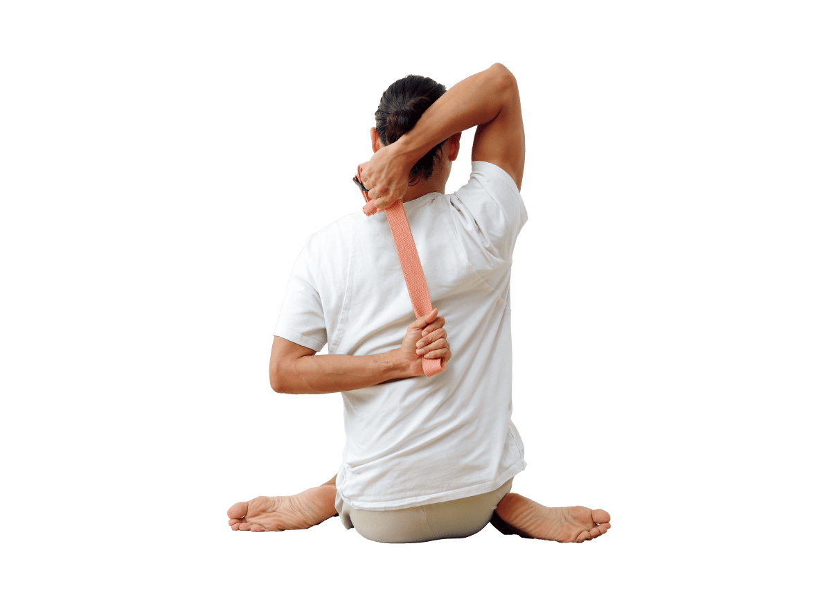 ベルトの使用したポーズ