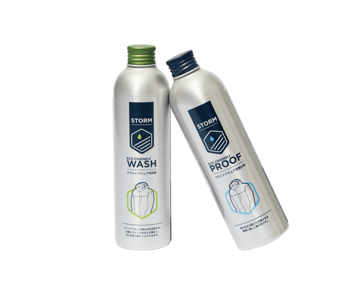 撥水機能が回復！〈STORM〉のケアキット。