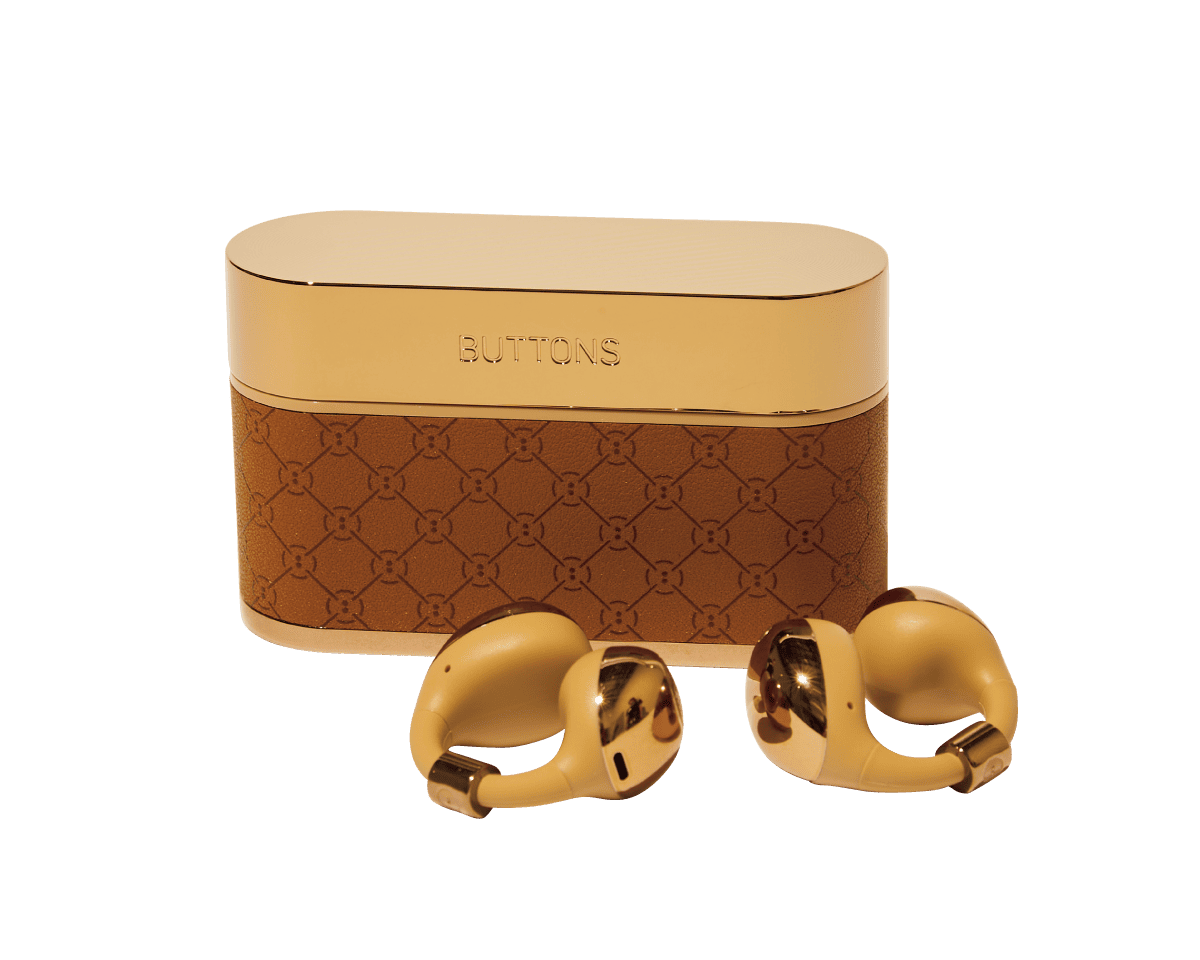 ジュエリー感覚で着飾る。〈BUTTONS〉のワイヤレスイヤホン。