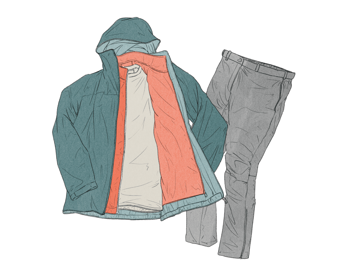 調整できるウェア